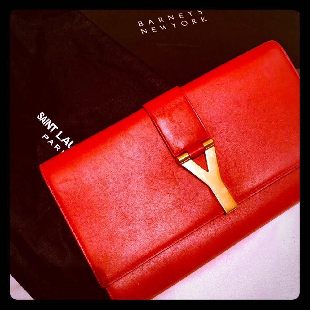 YSL Classic Y Clutch